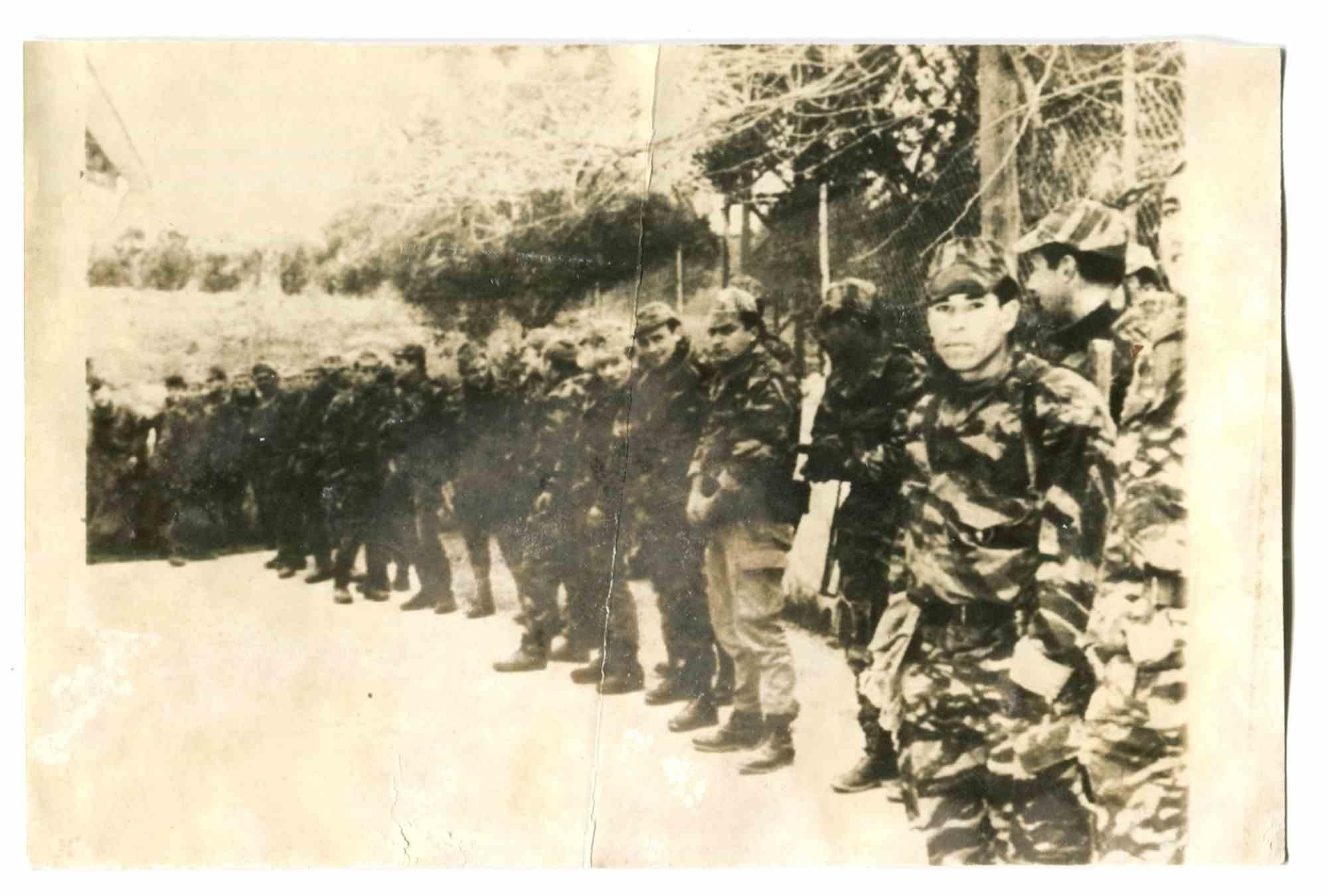 Photo historique de la guerre en Algérie - années 1960