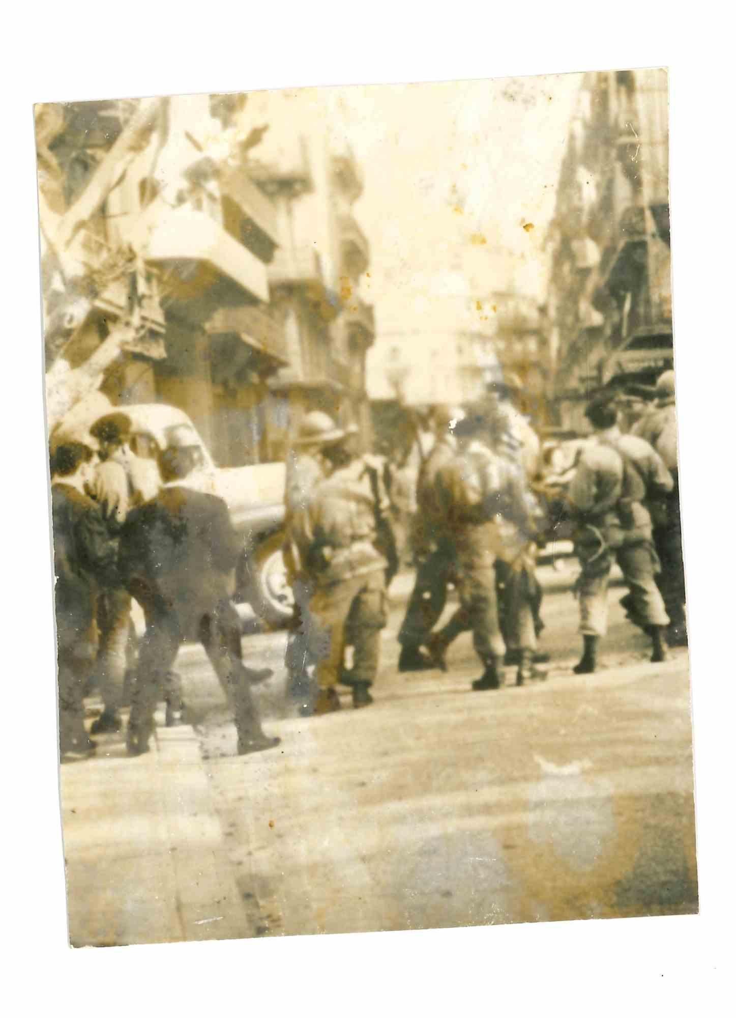  Photo historique de la guerre en Algérie - années 1960