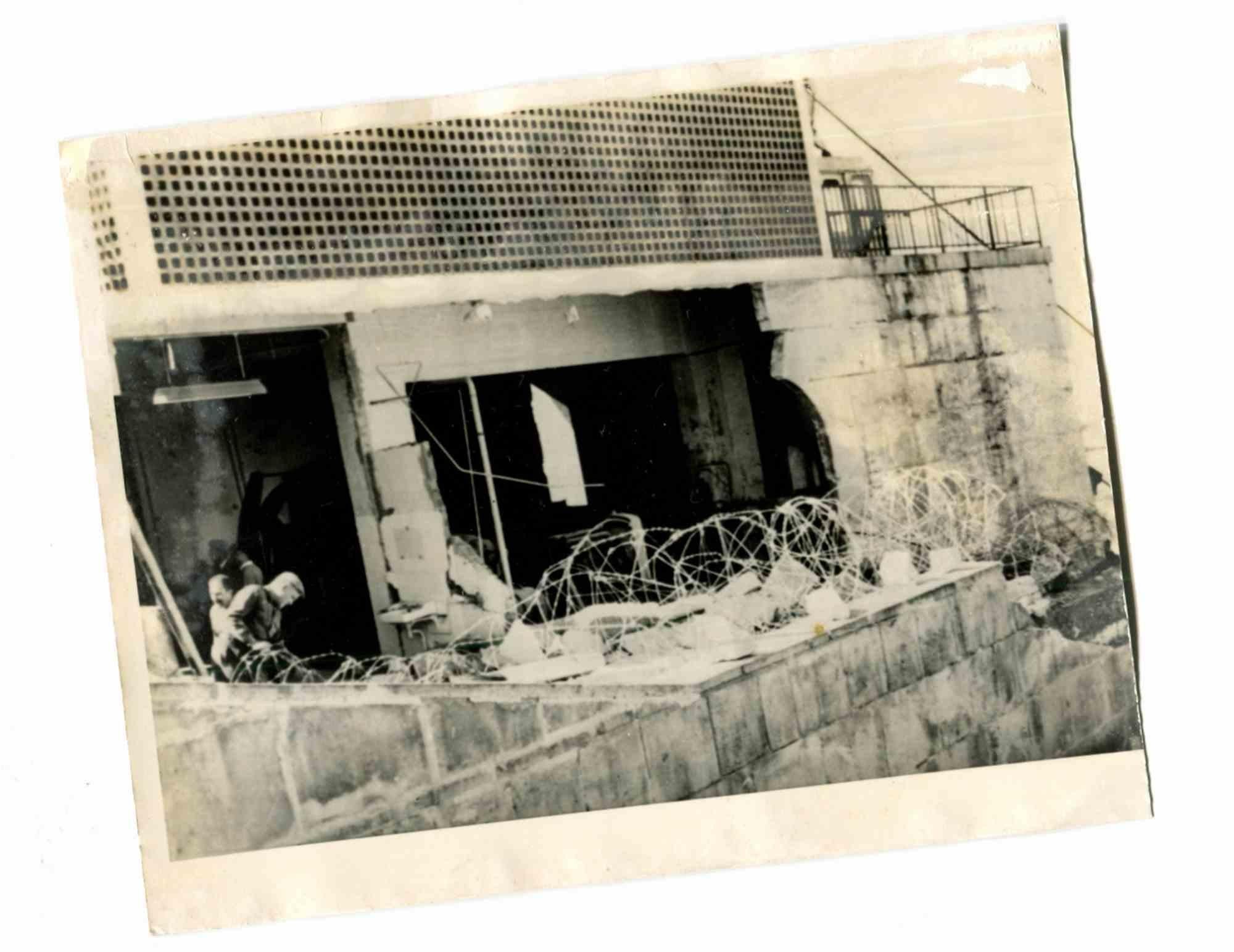 Guerra en Argelia - Foto histórica de época - Años 60