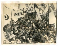 Der Krieg in Algerien – Manifestation  - Historisches Foto  - 1960s