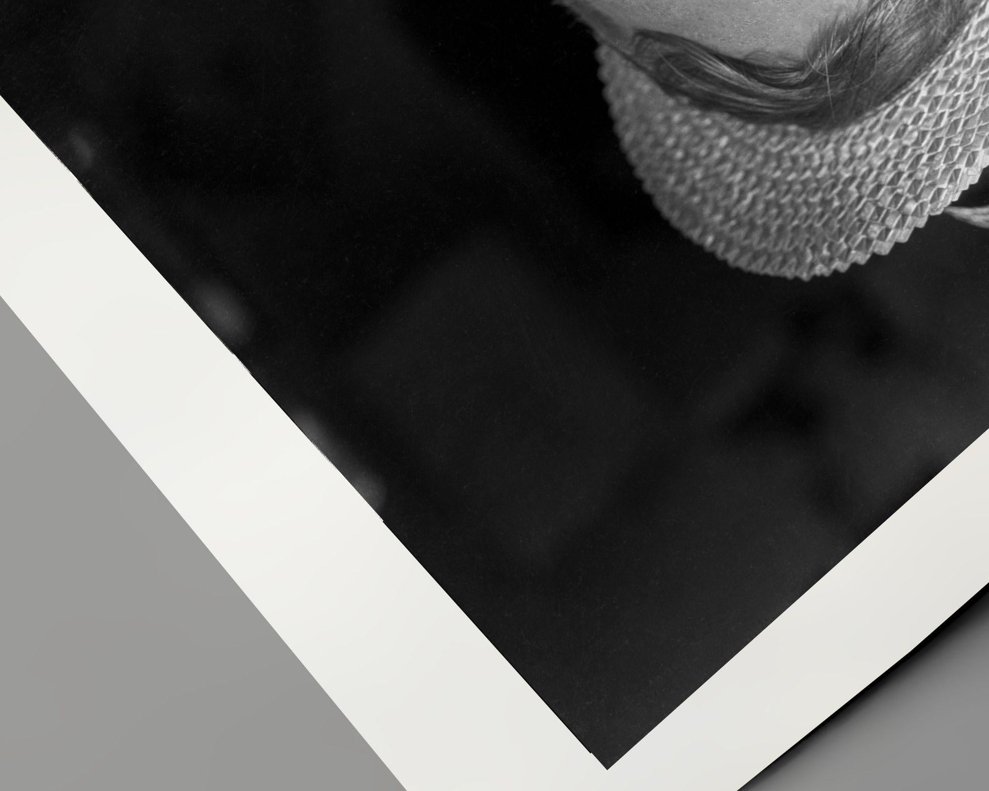 W.C. Fields Eating a Pizza - Contemporary Photograph by Unknown