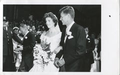 Wedding John F. Kennedy & Jacqueline Kennedy - Official Press Photo