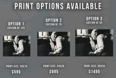 Winston Churchill Looking Through Window Fine Art Print