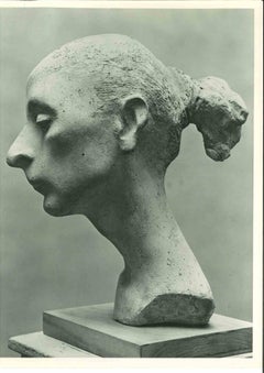 Woman Sculpture -  American Vintage Photograph - Mid 20th Century