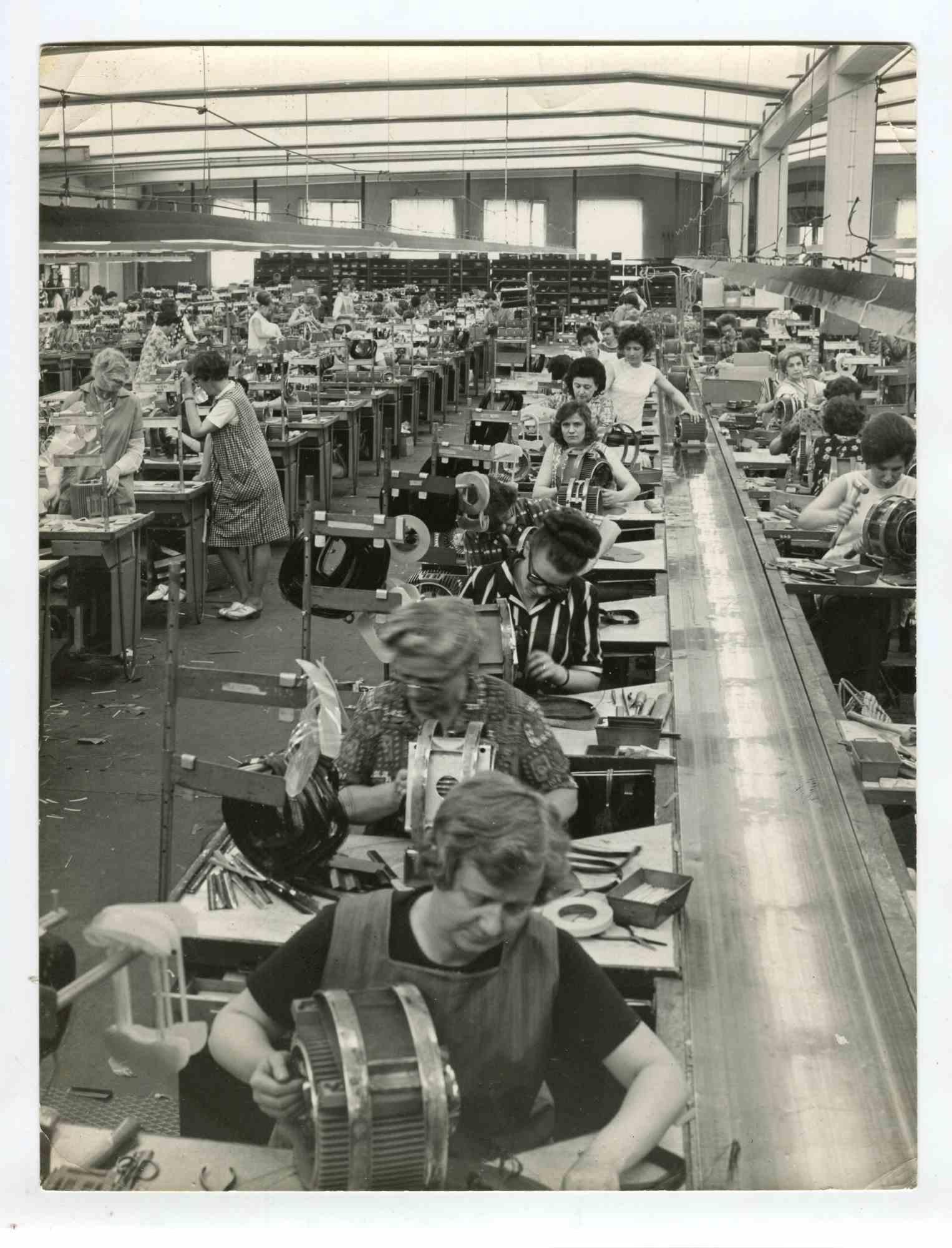 Unknown Portrait Photograph - Women at Work - Vintage Photograph About Women Rights - 1960s