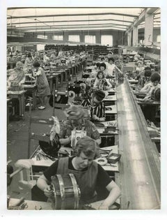 Women at Work - Vintage Photograph About Women Rights - 1960s