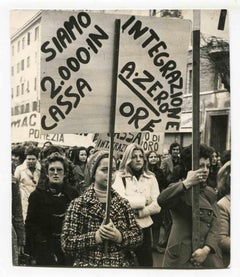 Women Demonstration of Protest - Vintage Photographs of Feminist Movemen - 1980s