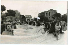 Women Demonstration of Protest - Vintage Photographs of Feminist Movemen - 1980s
