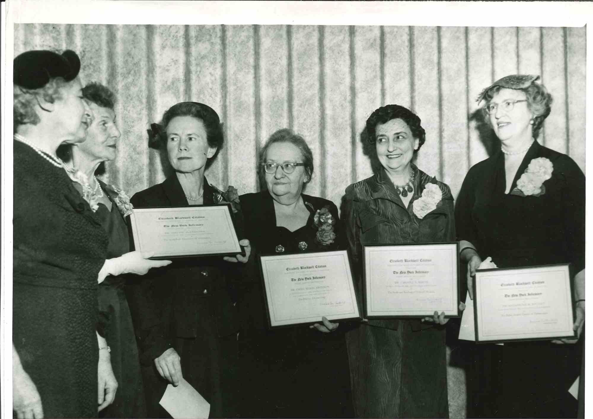 Unknown Figurative Photograph - Women Doctors - American Vintage Photograph - Mid 20th Century