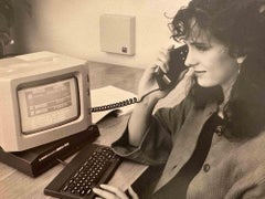 Vintage Women Working Italtel - New Technologies - 1970s