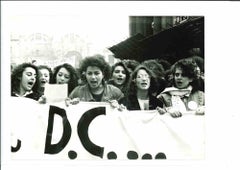 Movimiento por los Derechos de la Mujer - Foto Histórica - Años 60