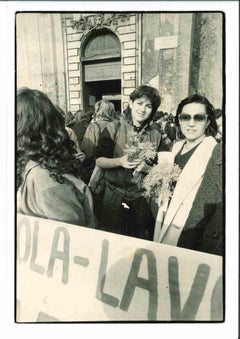 Mouvement des droits des femmes - Photo historique - années 1970