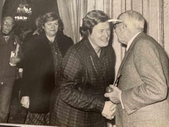 Rechte der Frauen  Foto – Tina Anselmi und Präsident Sandro Pertini – 1970er Jahre