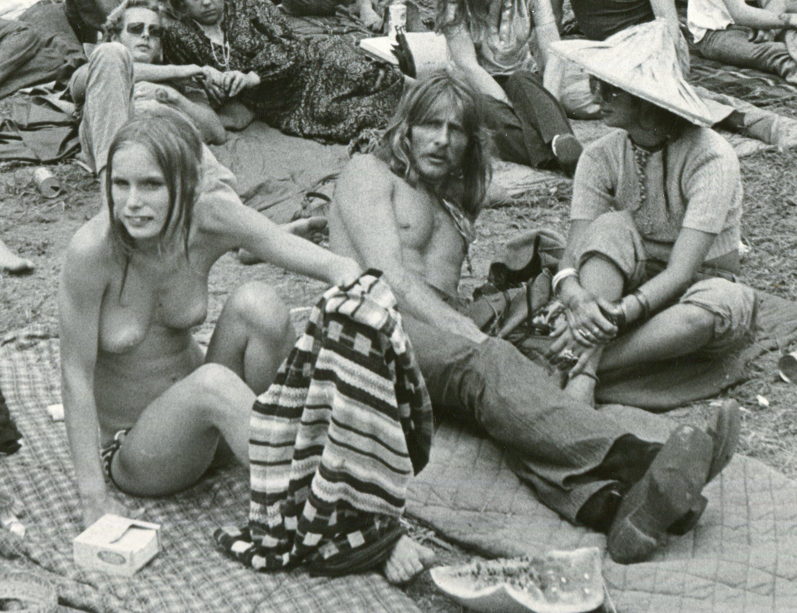 Woodstock, Visitors - Photograph by Unknown