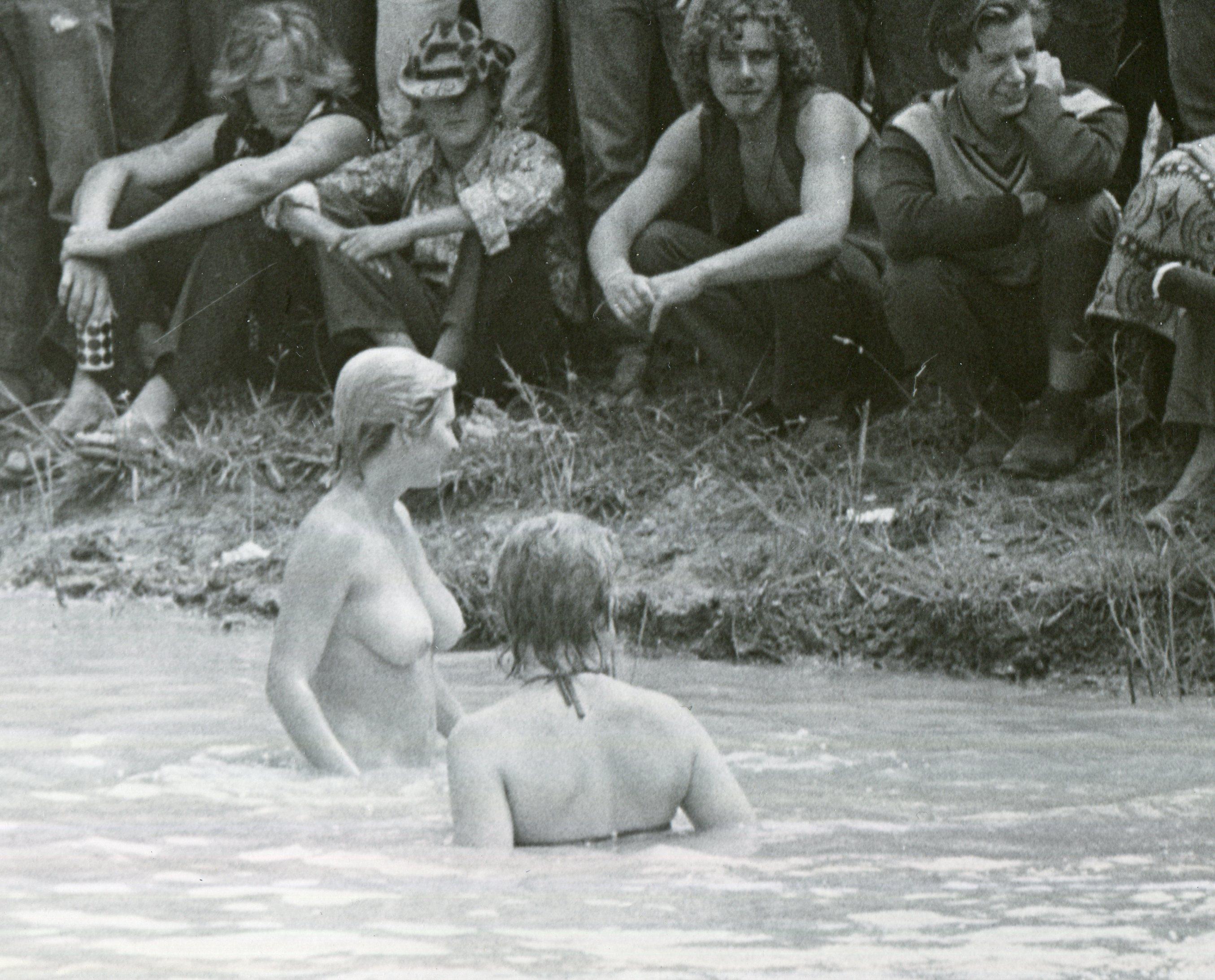 Woodstock, Visitors - Photograph by Unknown