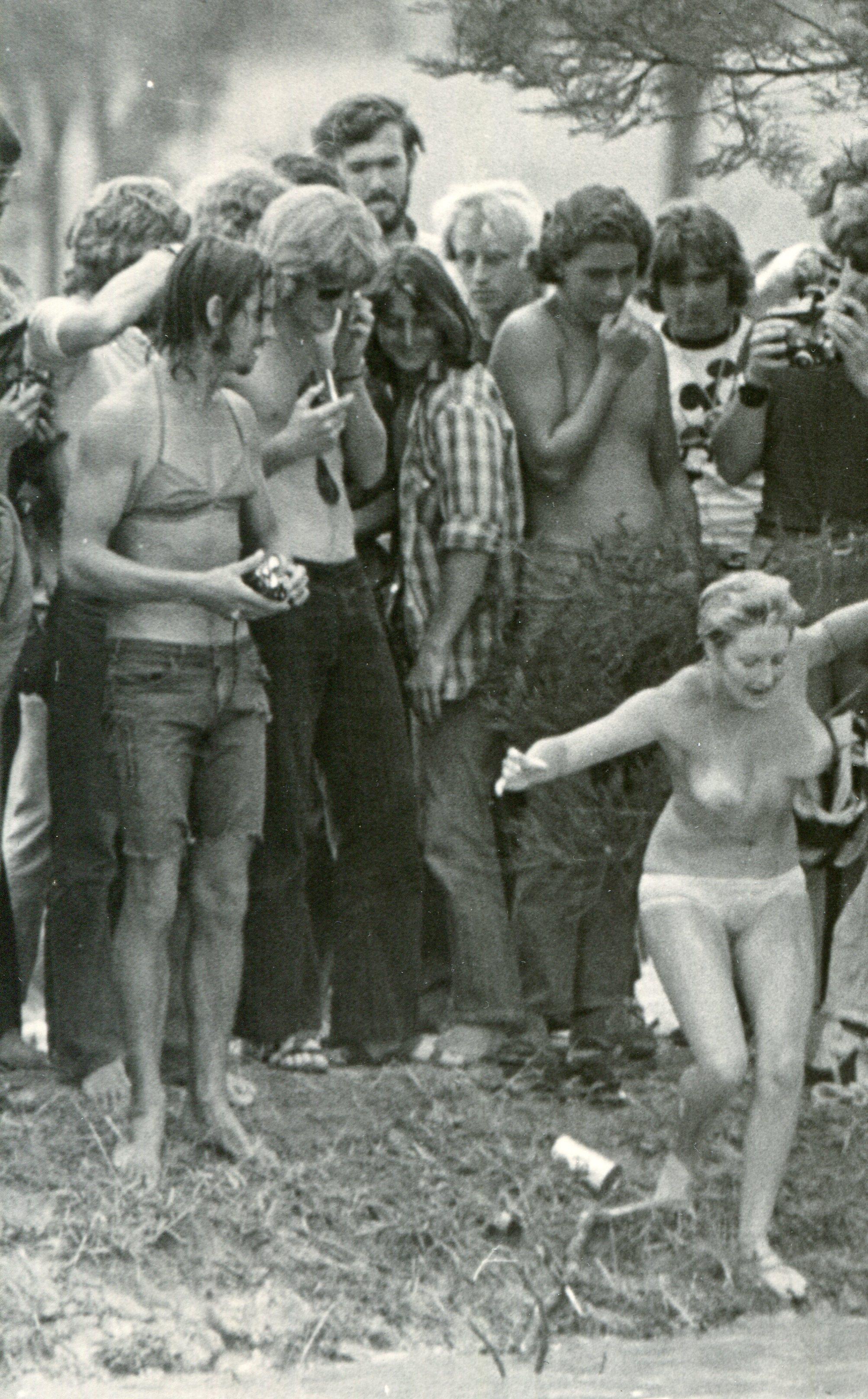 Woodstock, Visitors - Photograph by Unknown