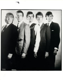 Yardbirds in a Line Vintage Original Photograph