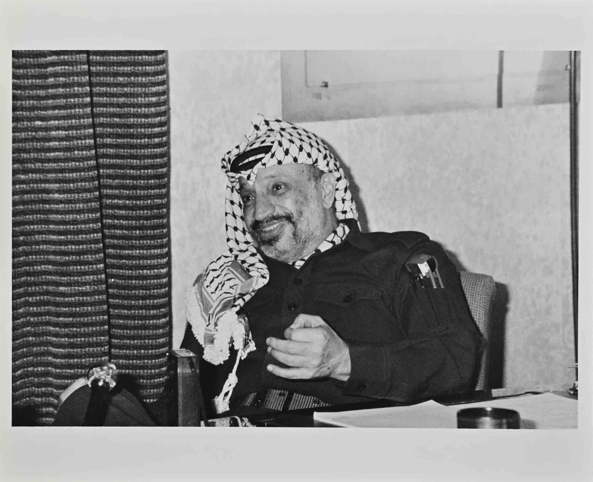 Yasser Arafat - Vintage Photograph - 1988