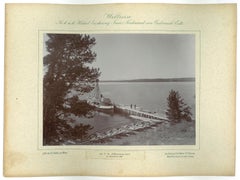 Yellowstone Lake - Antique Photo 1893