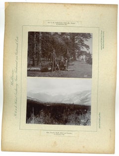 Yellowstone Park - Mr. Doose -  Antique Photo - 1893