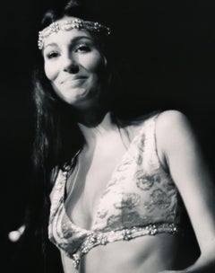 Young Cher Smiling Fine Art Print