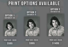 Young John Travolta Smiling Fine Art Print