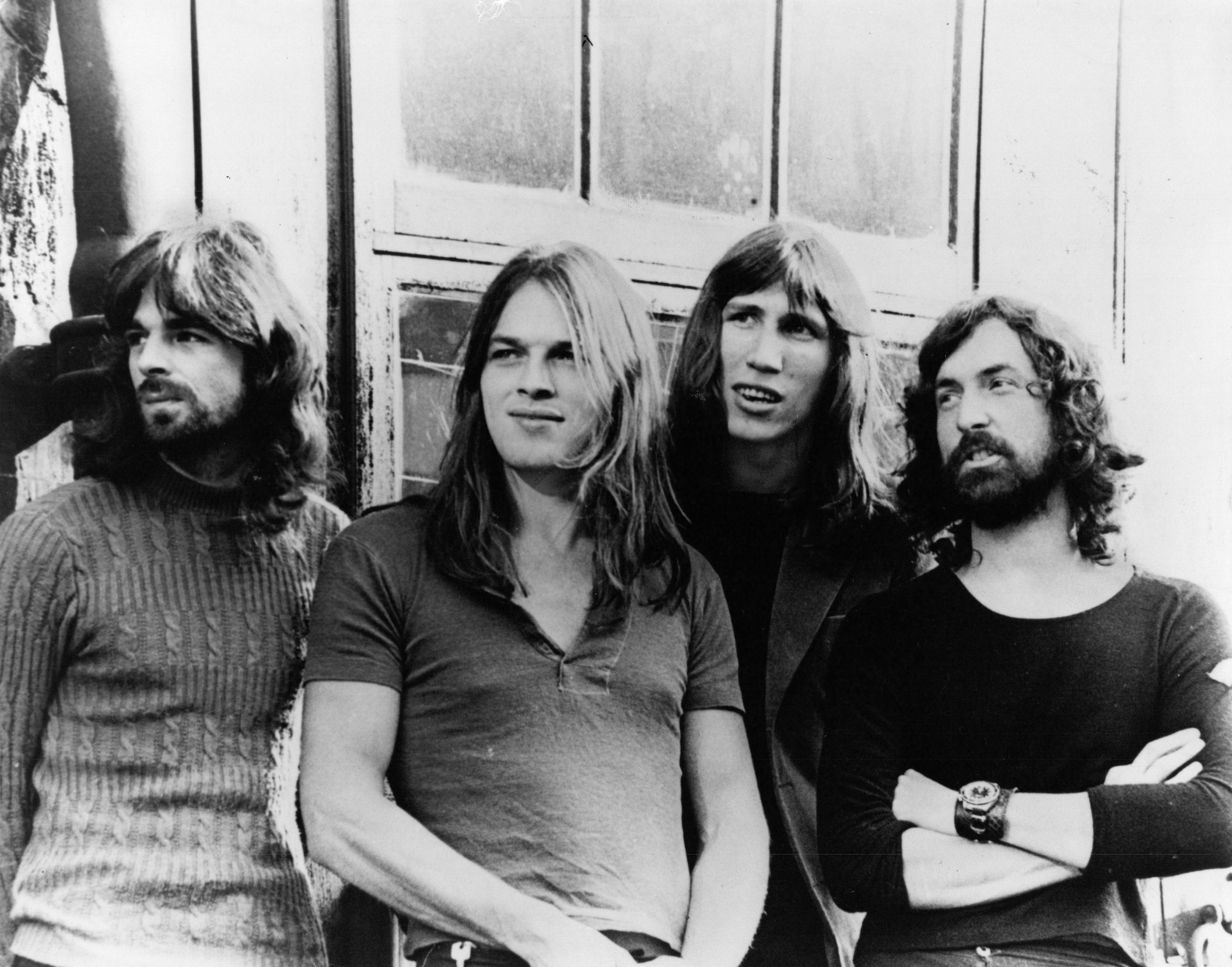 Unknown Black and White Photograph - Young Pink Floyd Candid Portrait Looking Left Vintage Original Photograph