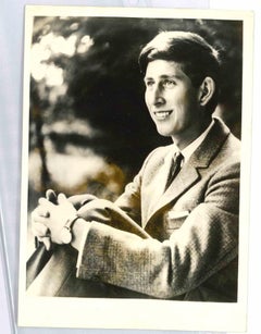 Young Prince Charles III - Vintage Photo - 1965