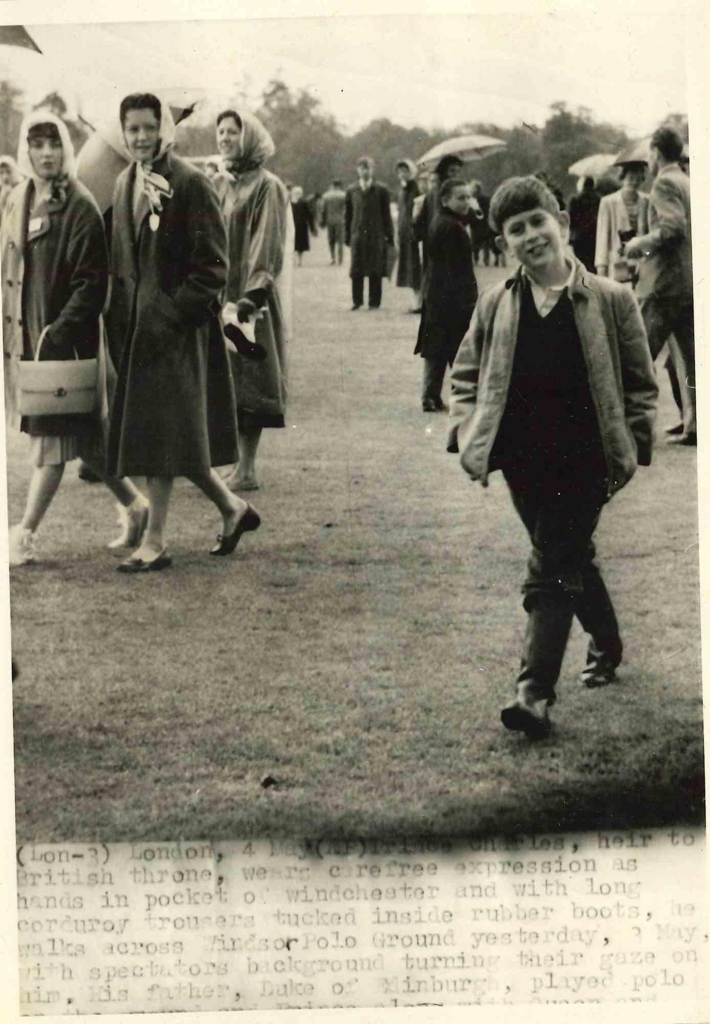 Young Prince Charles - Vintage Photo - Mid 20th century