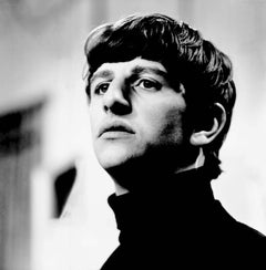 Retro Young Ringo Starr Up Close Globe Photos Fine Art Print