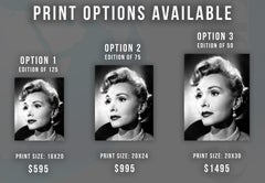 Zsa Zsa Gabor Closeup Fine Art Print