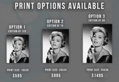 Zsa Zsa Gabor Elegance in Diamonds Globe Photos Fine Art Print