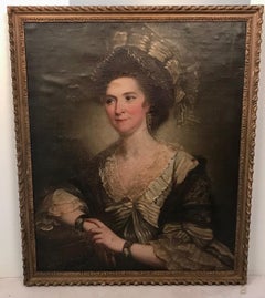 Sconosciuto: Ritratto di una signora scozzese Olio su tela