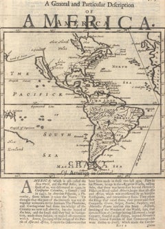 1701 Western Hemisphere Map with California as an Island