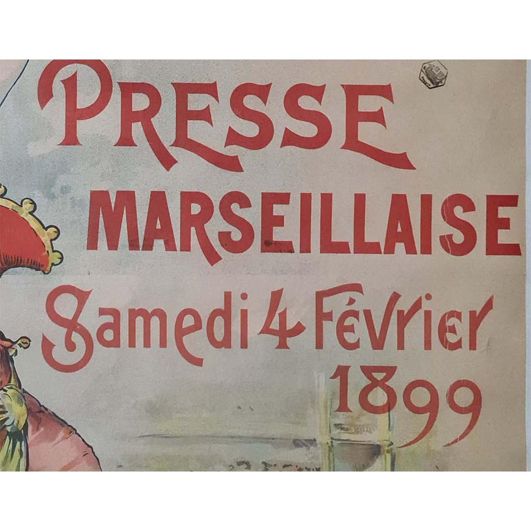 Beautiful poster from 1899 for the Bal Spectacle du Syndicat de la Presse Marseillaise.

Show - Press

Tourangelle Tours