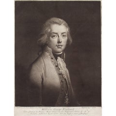 18th-Century Engraving, William George Frederick, Prince of Orange-Nassau