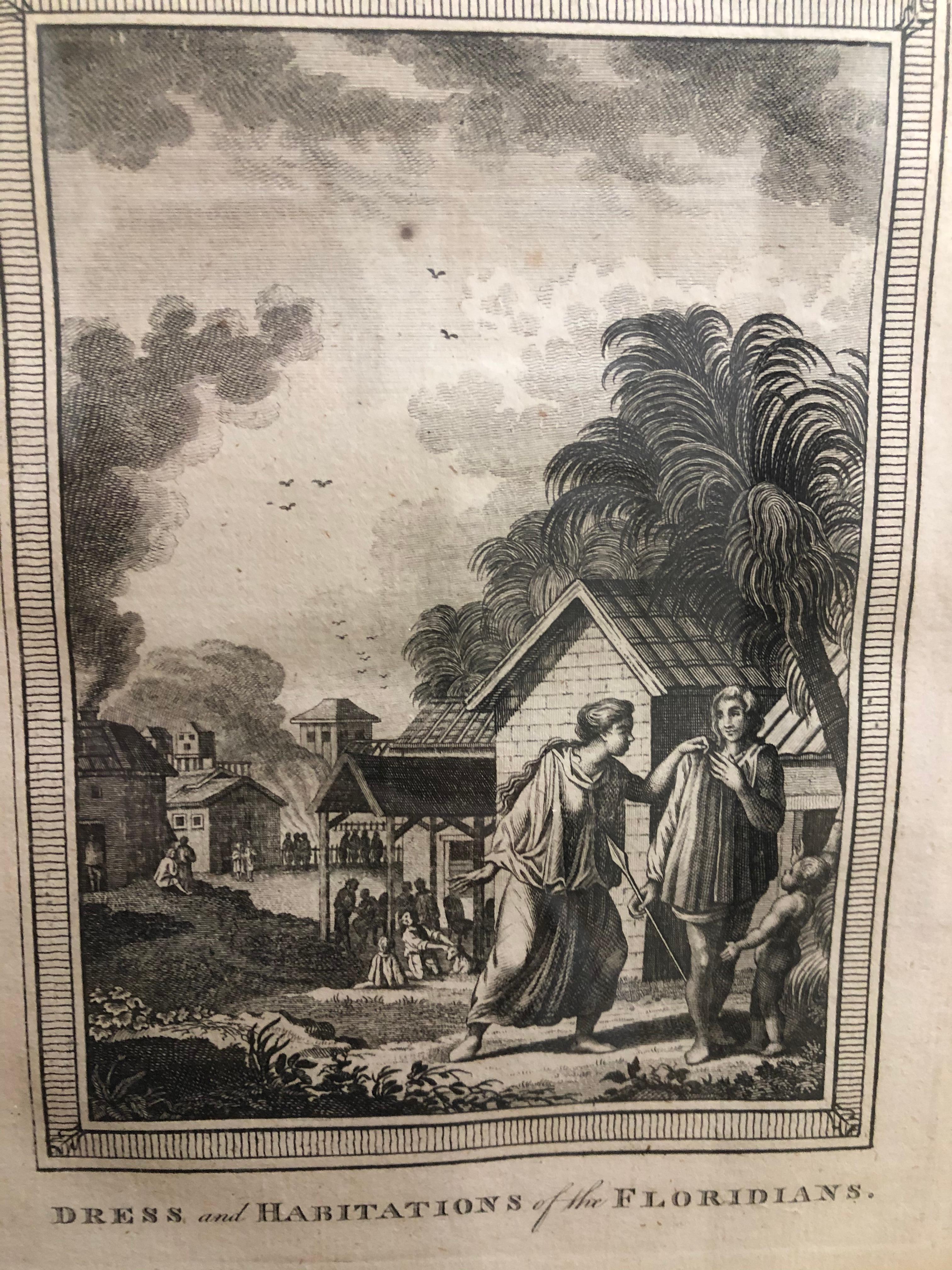 18th Century Native Floridians Etching - Print by Unknown