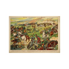 1915 Russian WWI Poster – Battle Against Germans on the Vistula