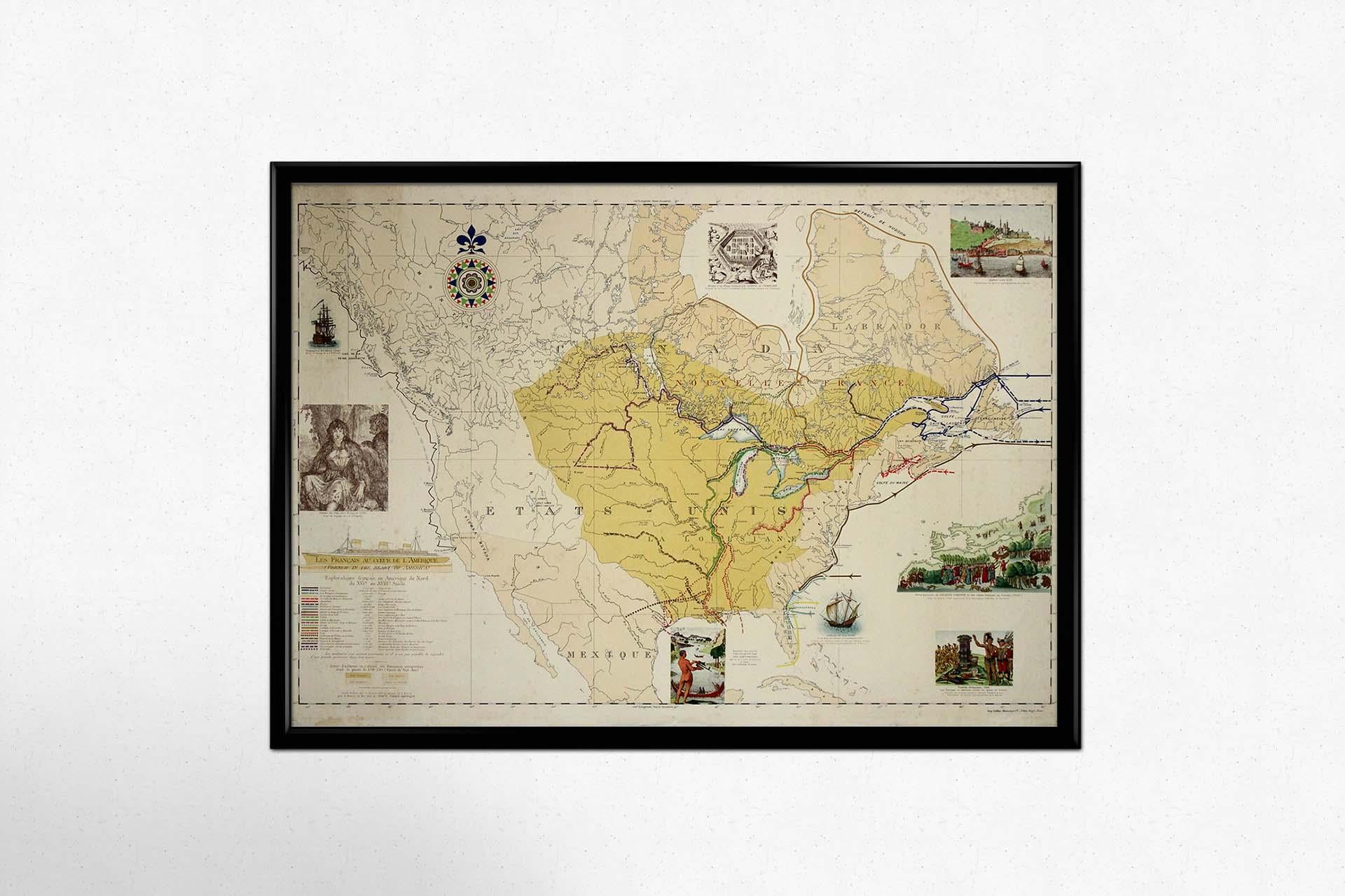 En 1935, une remarquable carte intitulée 