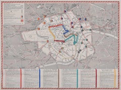 1937 Coronation Map for London Transport