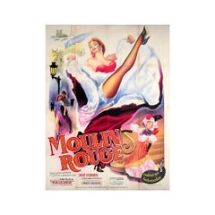 1952 original poster for Moulin Rouge directed by John Huston