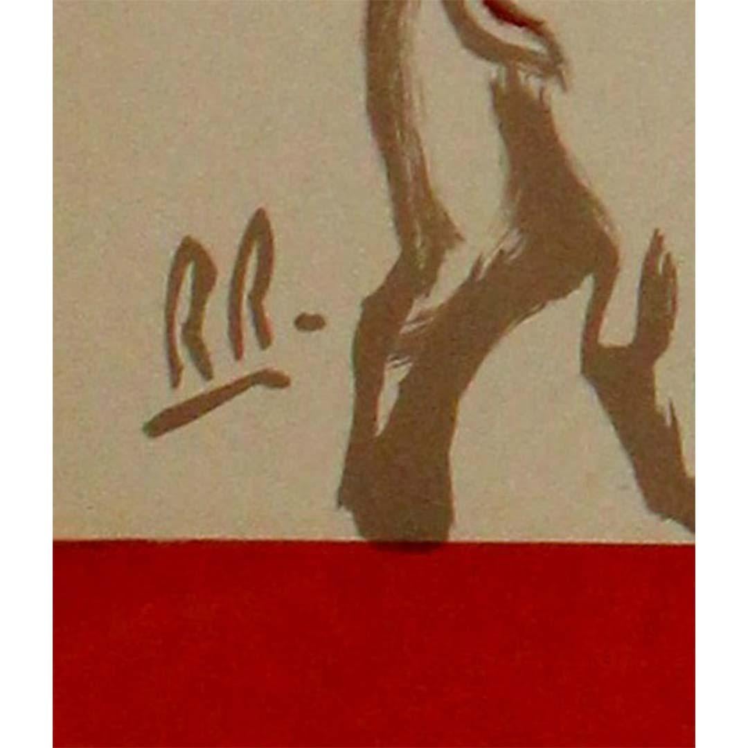 1953 French poster for Lactina Suisse - Brunner in Lyon For Sale 1