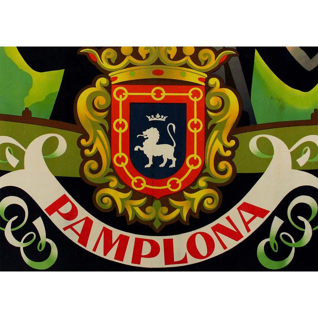 Das Originalplakat von 1958 für das San-Fermín-Fest in Pamplona im Angebot 1
