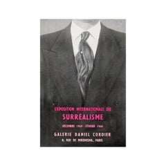 Cartel original de 1960 para la Exposición Internacional de Surrealismo de París