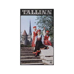 1960 Tallinn Estonia Intourist Original Soviet Travel Poster