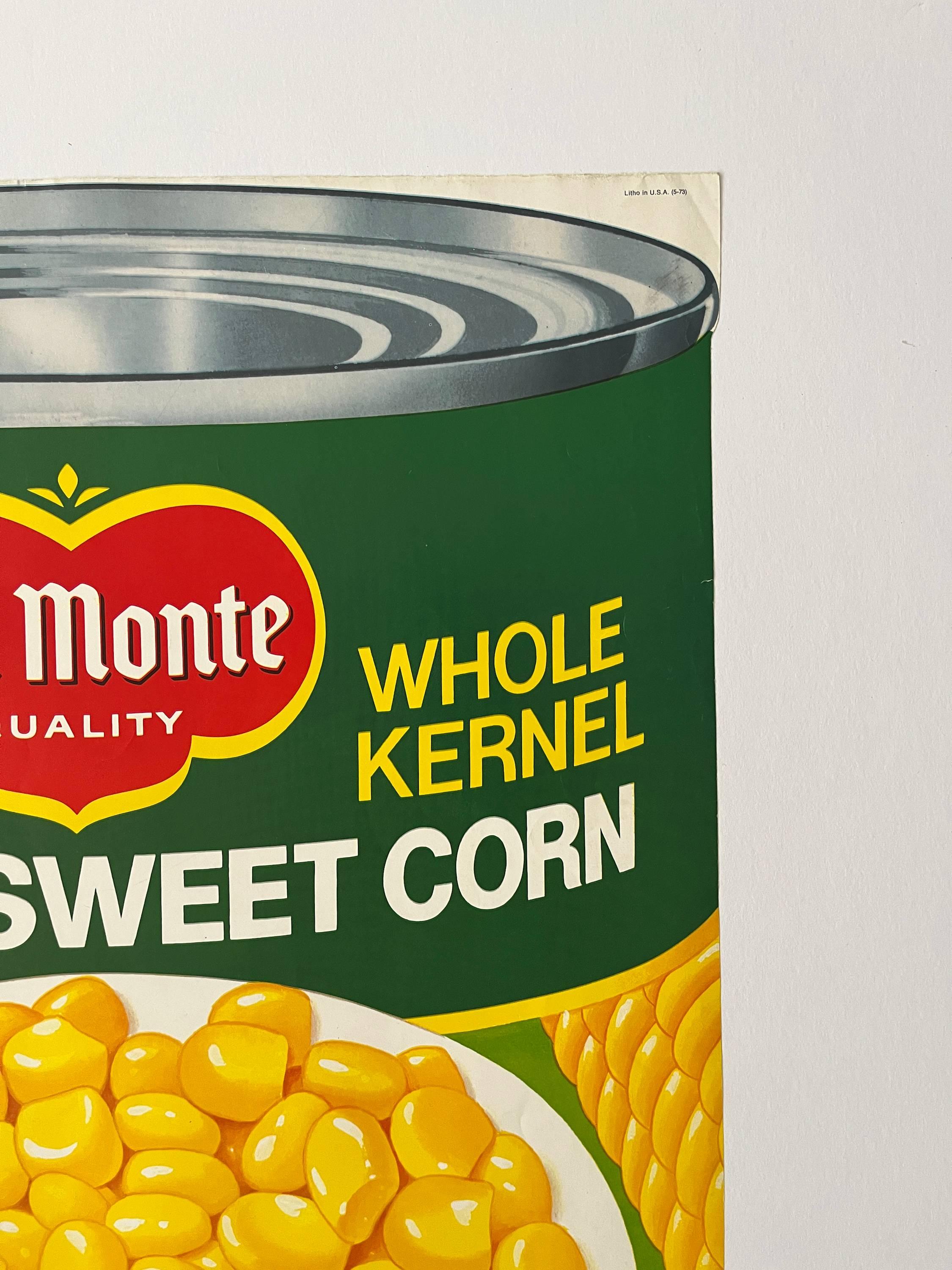 Litografía original de los años 60 Del Monte 