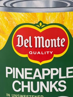 1960s Original Lithograph Del Monte "Pineapple Chunks I"