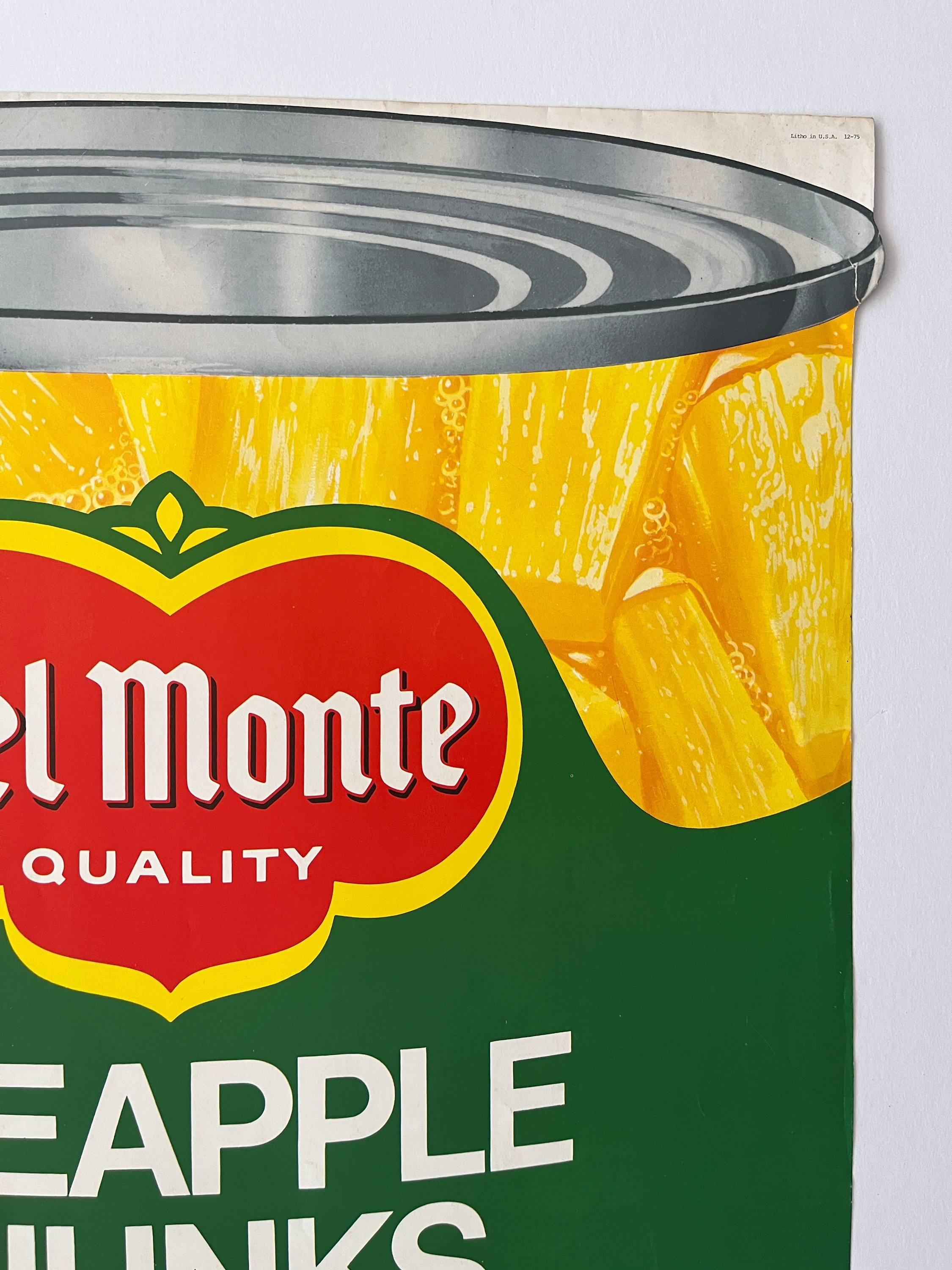 1960s Original Lithograph Del Monte 
