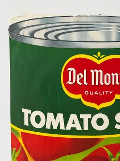 1960s Original Lithograph Del Monte Tomato Sauce Can I