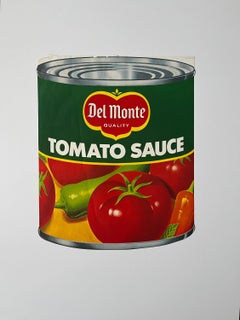 1960 Litografia originale Del Monte Tomato Sauce Can I